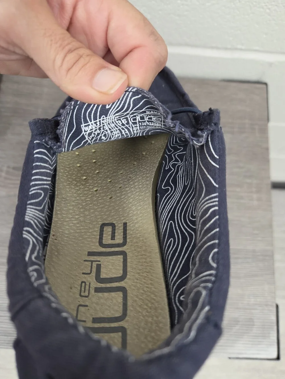 Hey Dude Kids Navy Slip-On Canvas Shoes